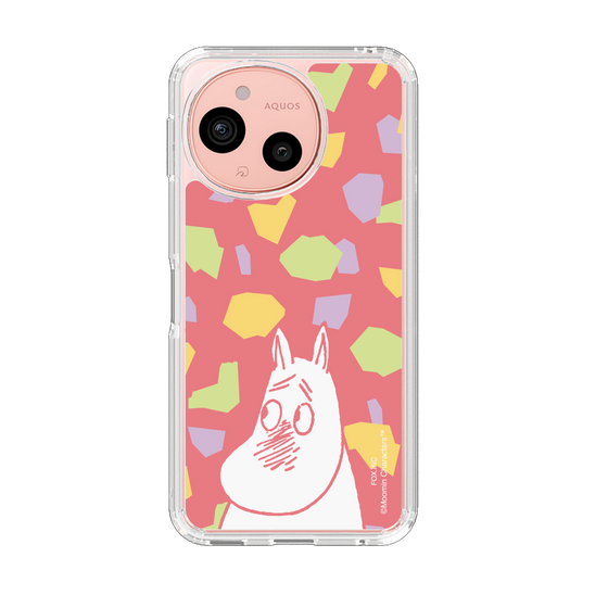 スリムプロテクションケース［ MOOMIN - Blushing face - color ］