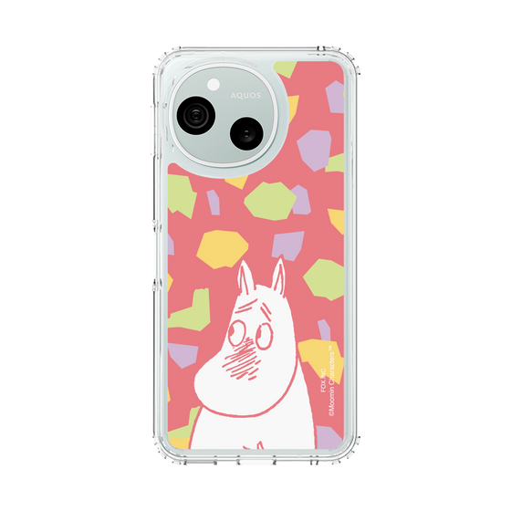 スリムプロテクションケース［ MOOMIN - Blushing face - color ］