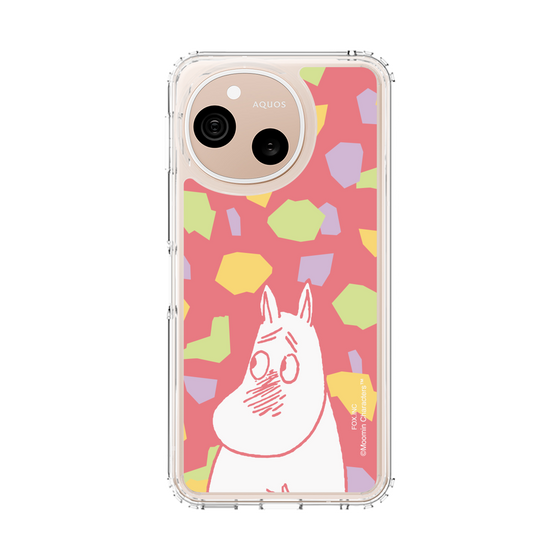 スリムプロテクションケース［ MOOMIN - Blushing face - color ］