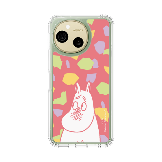 スリムプロテクションケース［ MOOMIN - Blushing face - color ］