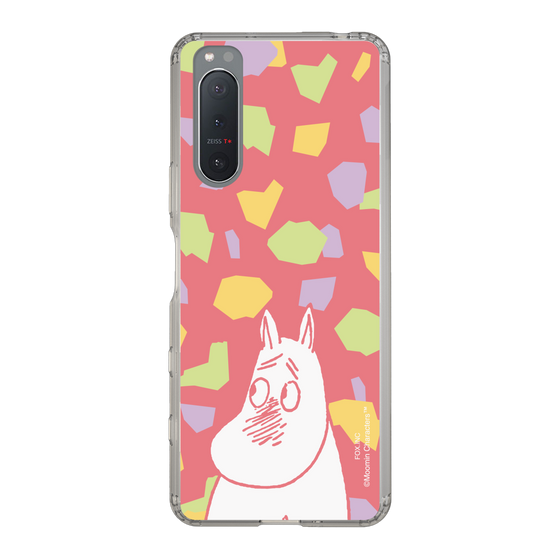 スリムプロテクションケース［ MOOMIN - Blushing face - color ］
