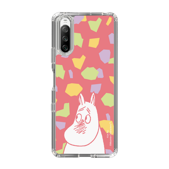 スリムプロテクションケース［ MOOMIN - Blushing face - color ］