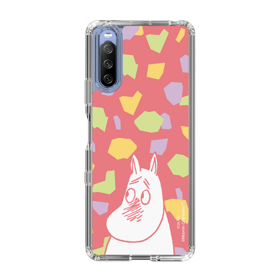 スリムプロテクションケース［ MOOMIN - Blushing face - color ］