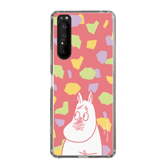 スリムプロテクションケース［ MOOMIN - Blushing face - color ］
