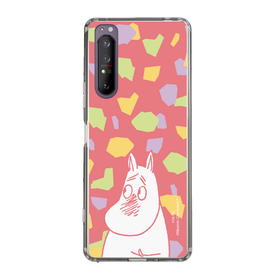 スリムプロテクションケース［ MOOMIN - Blushing face - color ］