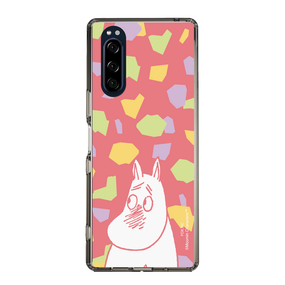 スリムプロテクションケース［ MOOMIN - Blushing face - color ］