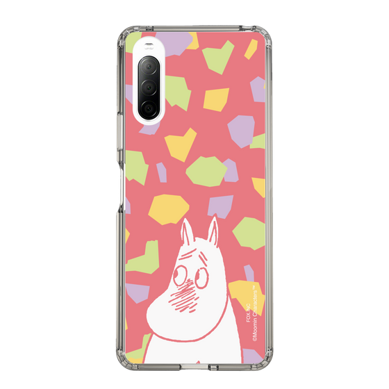スリムプロテクションケース［ MOOMIN - Blushing face - color ］