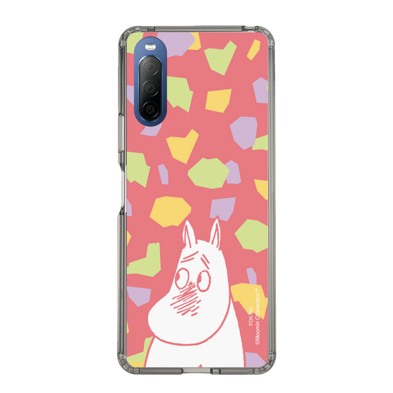 スリムプロテクションケース［ MOOMIN - Blushing face - color ］
