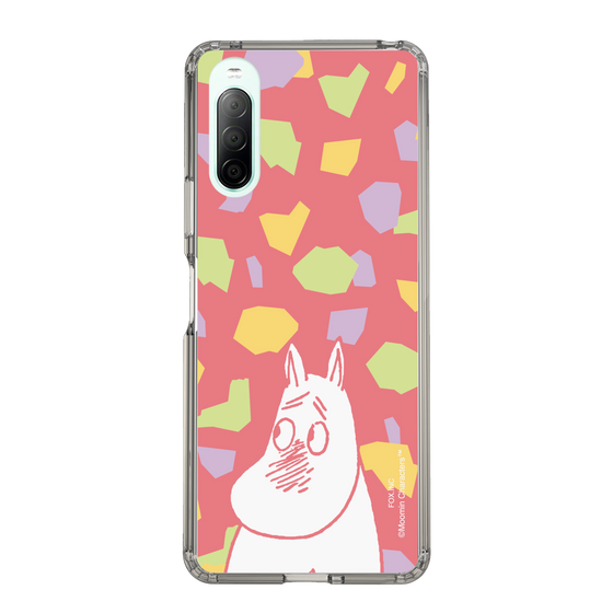 スリムプロテクションケース［ MOOMIN - Blushing face - color ］