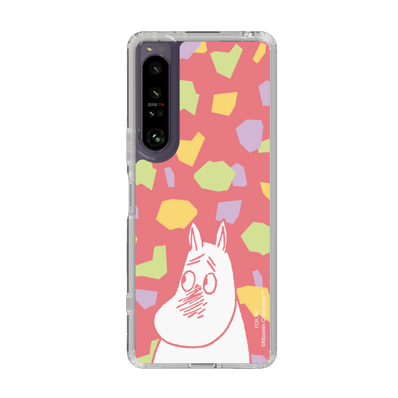 スリムプロテクションケース［ MOOMIN - Blushing face - color ］