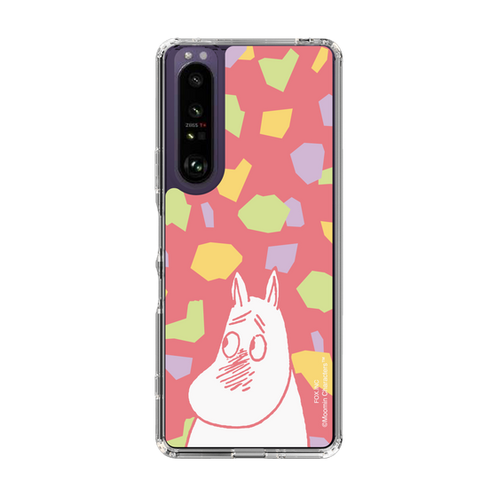 スリムプロテクションケース［ MOOMIN - Blushing face - color ］