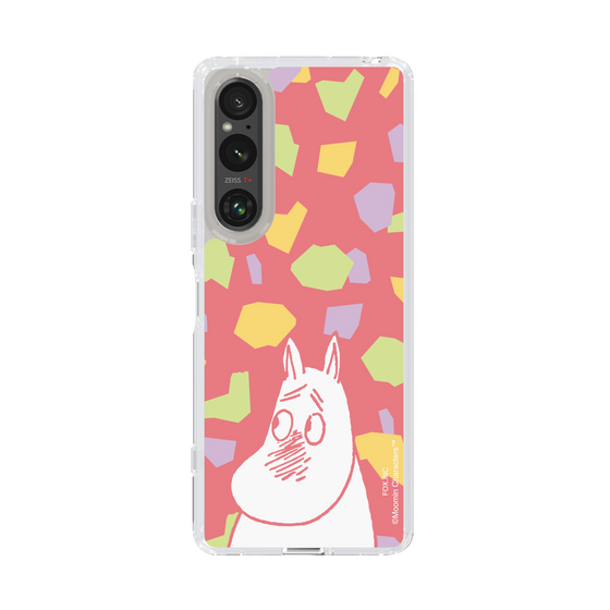 スリムプロテクションケース［ MOOMIN - Blushing face - color ］