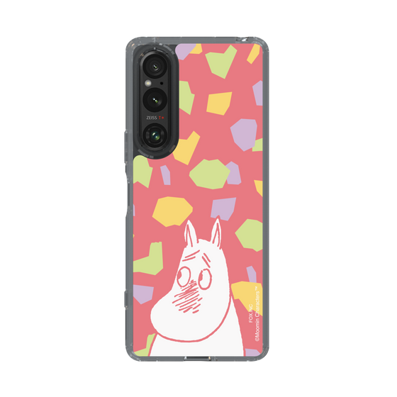 スリムプロテクションケース［ MOOMIN - Blushing face - color ］