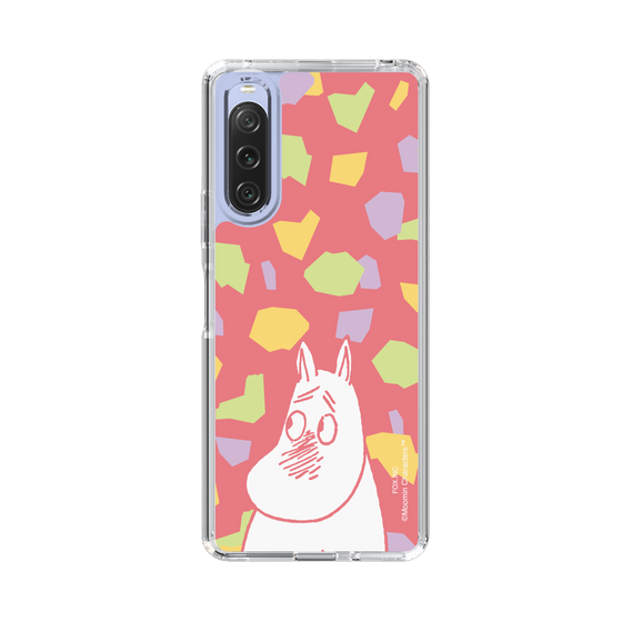 スリムプロテクションケース［ MOOMIN - Blushing face - color ］