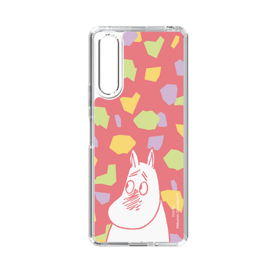 スリムプロテクションケース［ MOOMIN - Blushing face - color ］