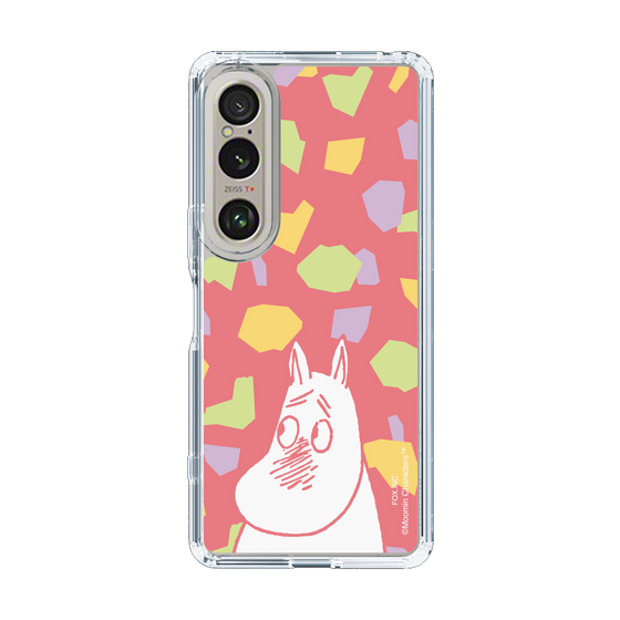 スリムプロテクションケース［ MOOMIN - Blushing face - color ］