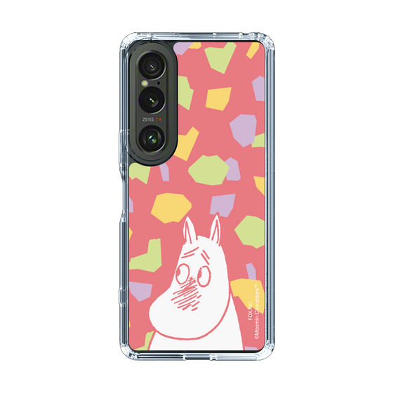 スリムプロテクションケース［ MOOMIN - Blushing face - color ］