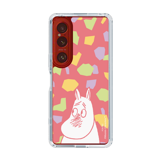 スリムプロテクションケース［ MOOMIN - Blushing face - color ］