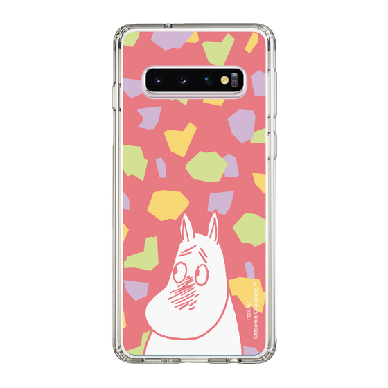 スリムプロテクションケース［ MOOMIN - Blushing face - color ］