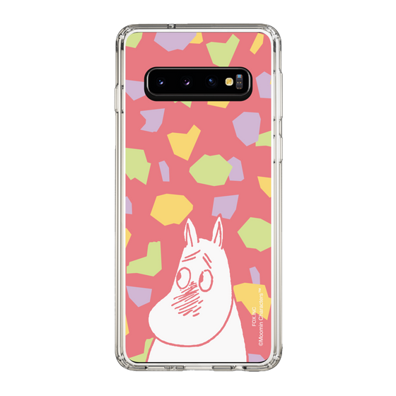 スリムプロテクションケース［ MOOMIN - Blushing face - color ］