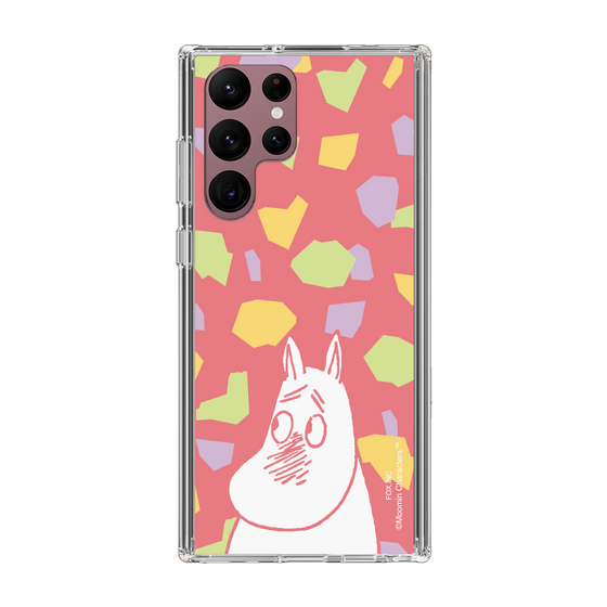 スリムプロテクションケース［ MOOMIN - Blushing face - color ］