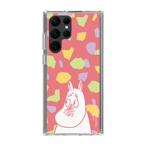 スリムプロテクションケース［ MOOMIN - Blushing face - color ］