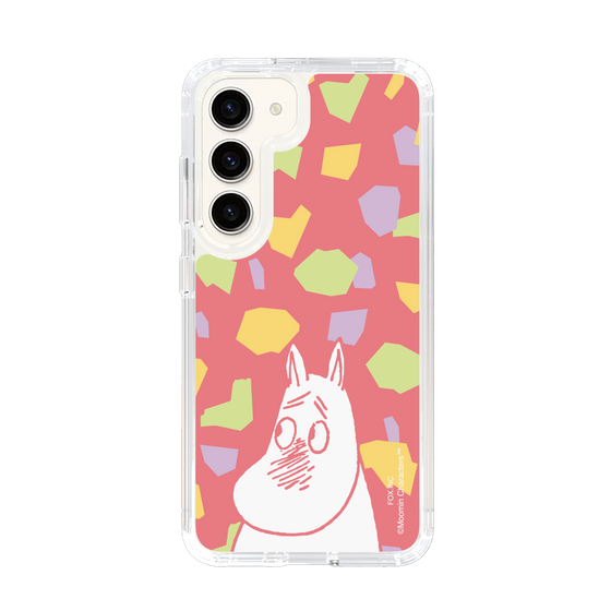 スリムプロテクションケース［ MOOMIN - Blushing face - color ］