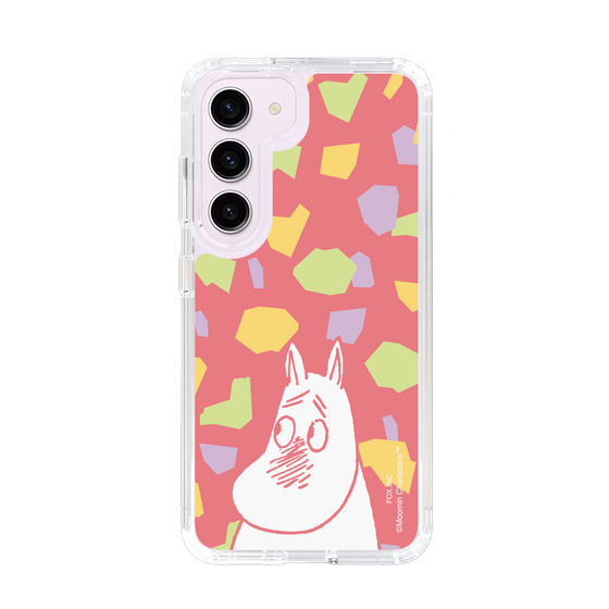 スリムプロテクションケース［ MOOMIN - Blushing face - color ］
