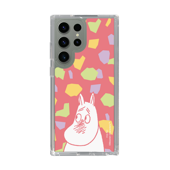 スリムプロテクションケース［ MOOMIN - Blushing face - color ］