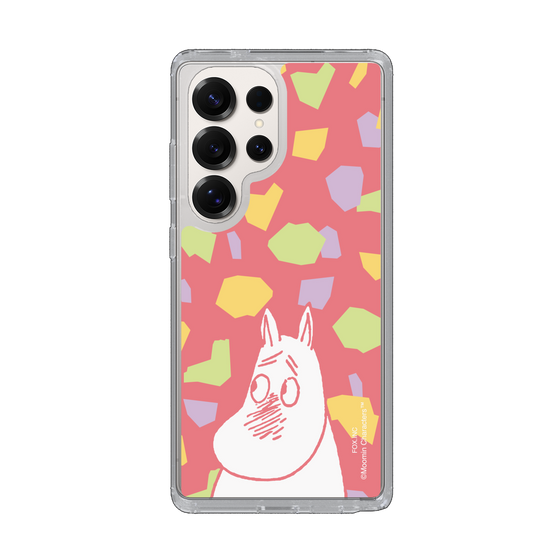 スリムプロテクションケース［ MOOMIN - Blushing face - color ］