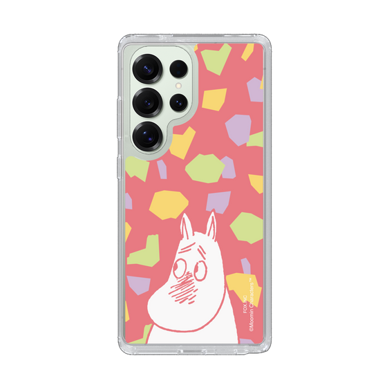 スリムプロテクションケース［ MOOMIN - Blushing face - color ］