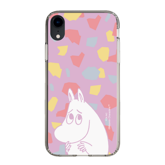 スリムプロテクションケース［ MOOMIN - Fearful face - color ］