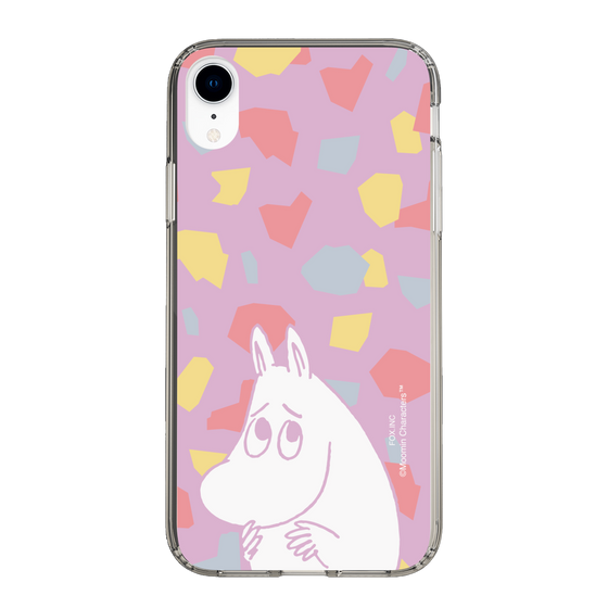 スリムプロテクションケース［ MOOMIN - Fearful face - color ］