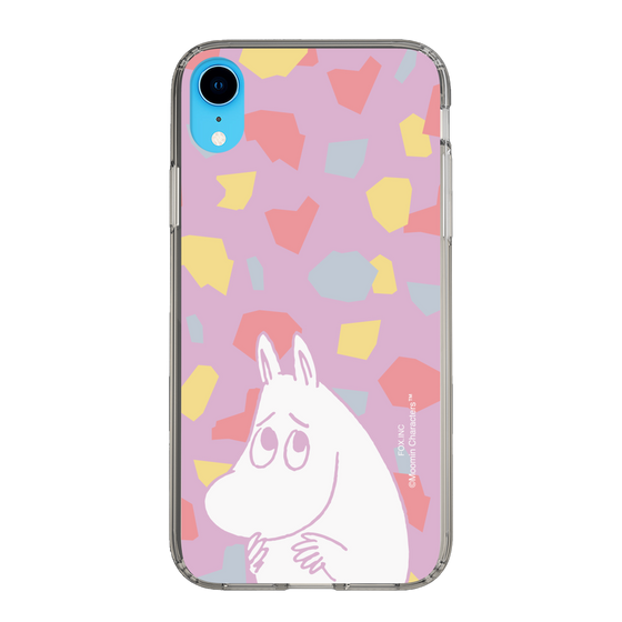 スリムプロテクションケース［ MOOMIN - Fearful face - color ］