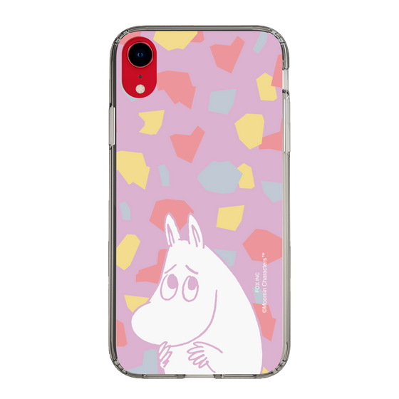 スリムプロテクションケース［ MOOMIN - Fearful face - color ］