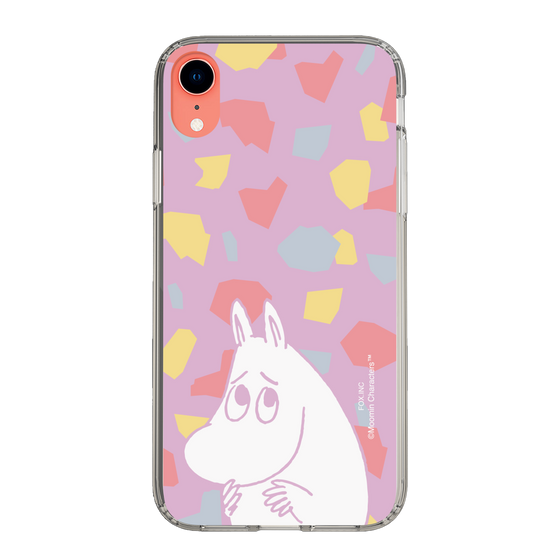 スリムプロテクションケース［ MOOMIN - Fearful face - color ］