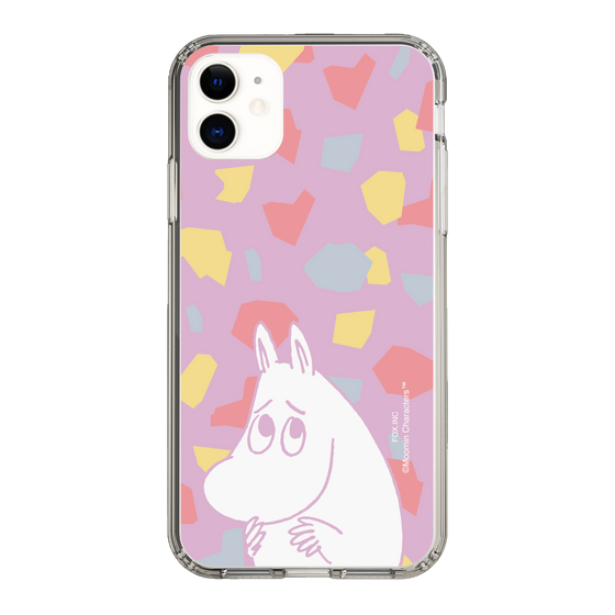 スリムプロテクションケース［ MOOMIN - Fearful face - color ］