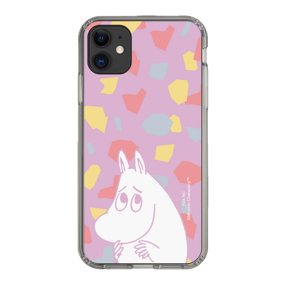 スリムプロテクションケース［ MOOMIN - Fearful face - color ］
