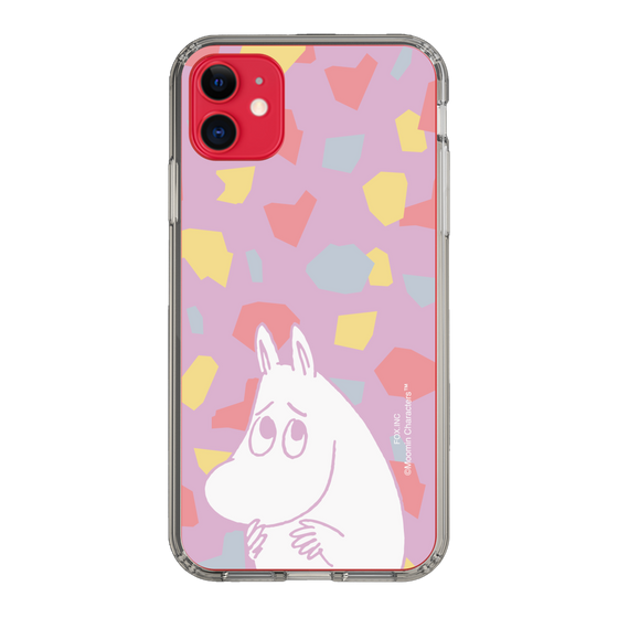 スリムプロテクションケース［ MOOMIN - Fearful face - color ］