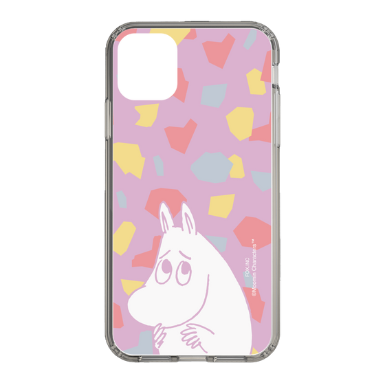 スリムプロテクションケース［ MOOMIN - Fearful face - color ］