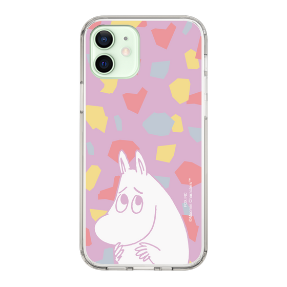 スリムプロテクションケース［ MOOMIN - Fearful face - color ］