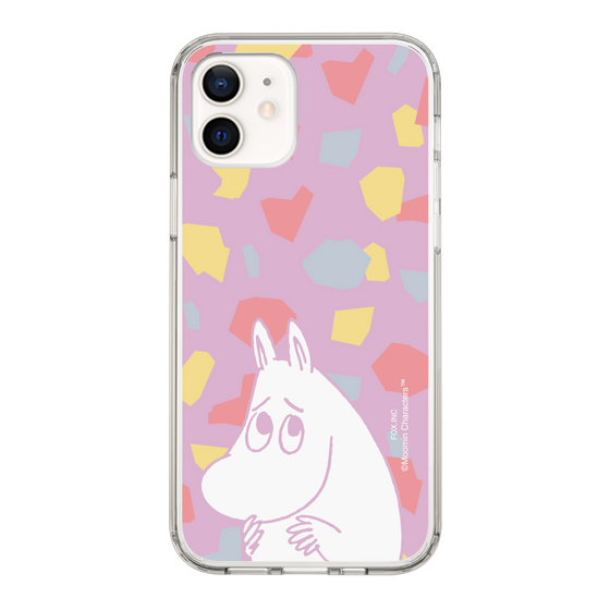 スリムプロテクションケース［ MOOMIN - Fearful face - color ］