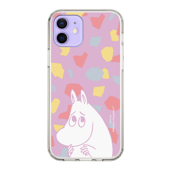 スリムプロテクションケース［ MOOMIN - Fearful face - color ］