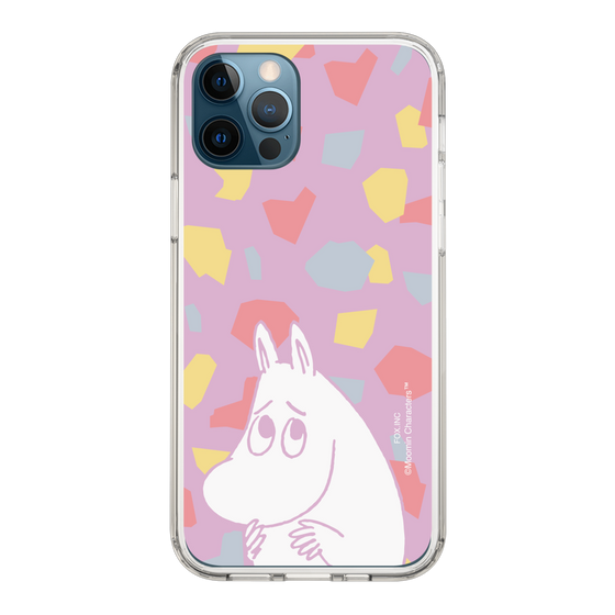 スリムプロテクションケース［ MOOMIN - Fearful face - color ］