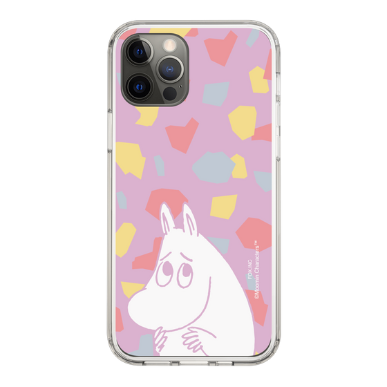 スリムプロテクションケース［ MOOMIN - Fearful face - color ］