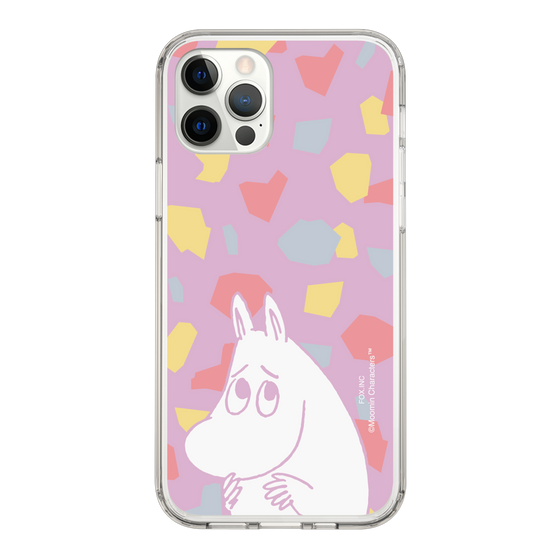 スリムプロテクションケース［ MOOMIN - Fearful face - color ］
