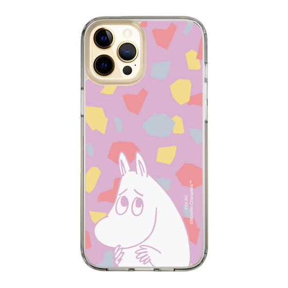 スリムプロテクションケース［ MOOMIN - Fearful face - color ］
