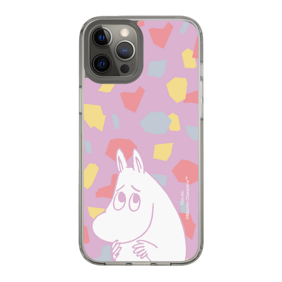 スリムプロテクションケース［ MOOMIN - Fearful face - color ］