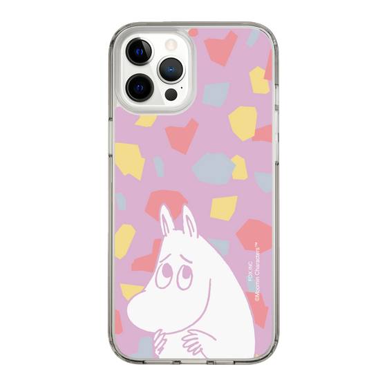 スリムプロテクションケース［ MOOMIN - Fearful face - color ］