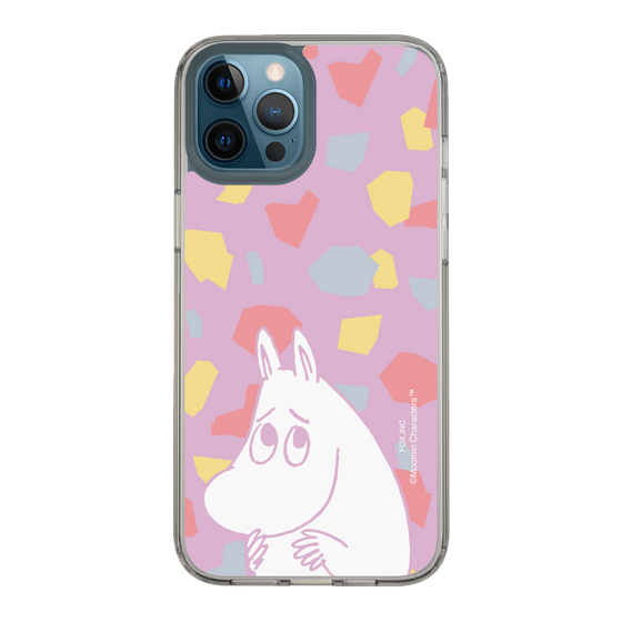 スリムプロテクションケース［ MOOMIN - Fearful face - color ］